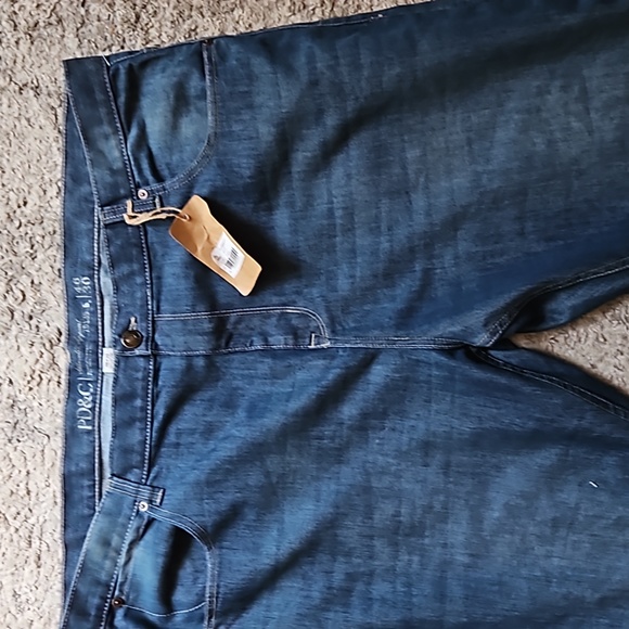 New with Tags  PD&C Paper Denim Cloth Men's Slim Straight Jeans  46X30  OWEN $98 - Picture 3 of 17